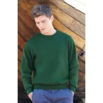 Cotton Plain Mens Round Neck Sweatshirt